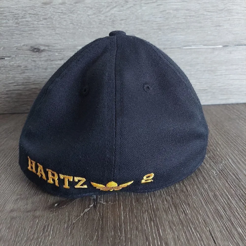 Adidas Los Angeles Lakers 210 Fitted Flex Hat 7 1/4 to 7 5/8 NBA Black